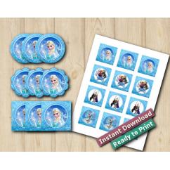 Frozen Stickers 2in