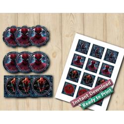 Spiderman Stickers 2in