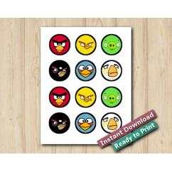 Angry Birds Stickers 2in