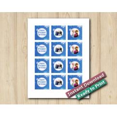 Frozen Stickers 2in