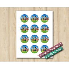 Paw Patrol Stickers 2in