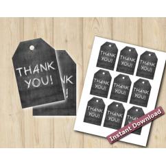 Chalkboard Favor Tags Chalkboard Favor Tags