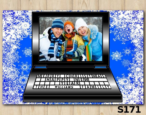 Christmas Photo Card | Personalized Digital Card