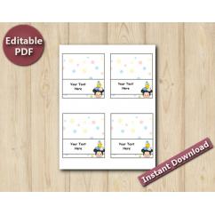 Tsum Tsum Tent / Food Labels