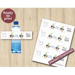 Tsum Tsum Water Bottle Labels