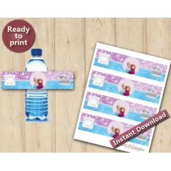 Frozen Water Bottle Labels