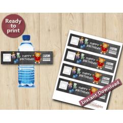Daniel Tiger Water Bottle Labels Daniel Tiger Water Bottle Labels