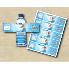Frozen Water Bottle Labels