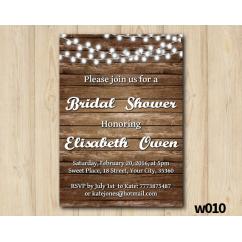 String Lights Bridal Shower Invitation String Lights Bridal Shower Invitation