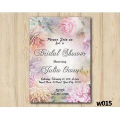 Floral Bridal Shower Invitation Floral Bridal Shower Invitation