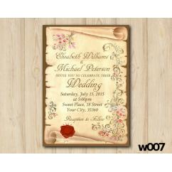 Papirus Wedding invitation