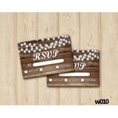 String Lights Wedding RSVP