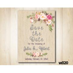 Watercolor Wedding Save the Date Watercolor Wedding Save the Date
