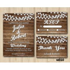 String Lights Wedding Set